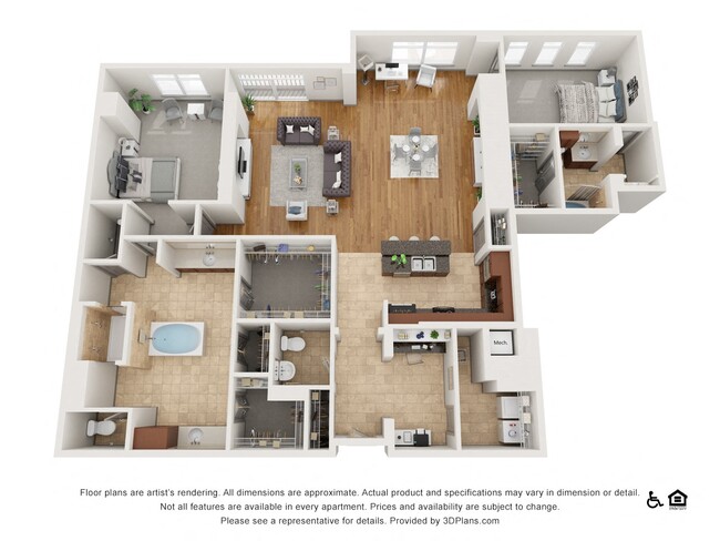 Floorplan - The Residence at Southpark