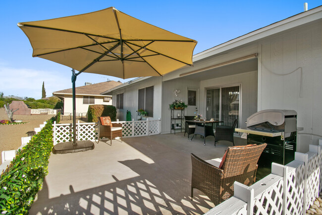 Plenty of outdoor space to entertain or to just relax and enjoy the space. - 12414 W Nugget Ct