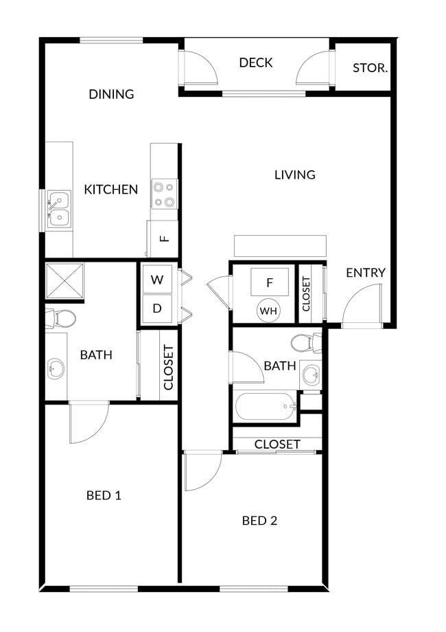 Floorplan - Lexington Park Apartments
