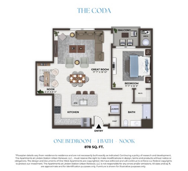 Floorplan - One West Apartments