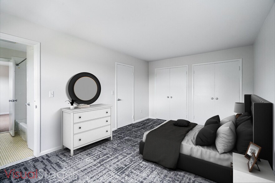 Bedroom - Staged, Similar Unit - 18 Fairfield Ave