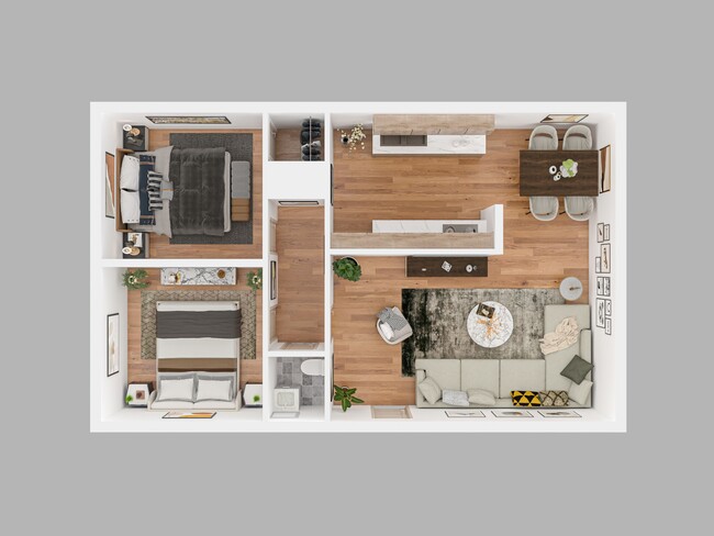 Floorplan - Colima Terrace Apts