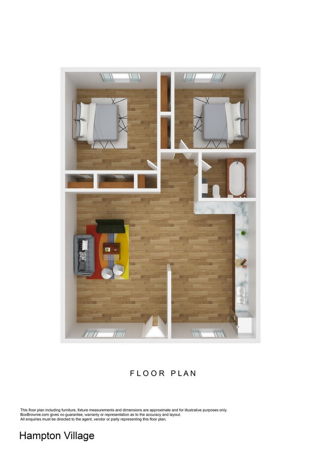 Floorplan - Hampton Village