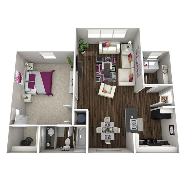 Floorplan - The Park at Arlington Apartments