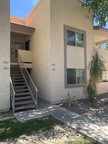 Stairs to condo - 145 N 74th St