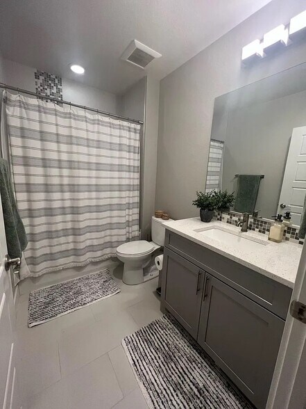 Second bathroom in basement - 2860 W Parkside Pl