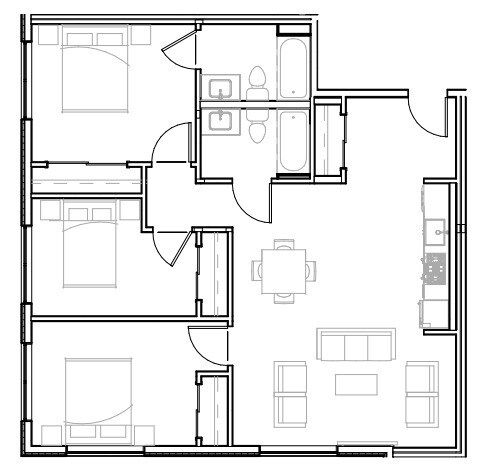 Three Bedroom - Ontario Place