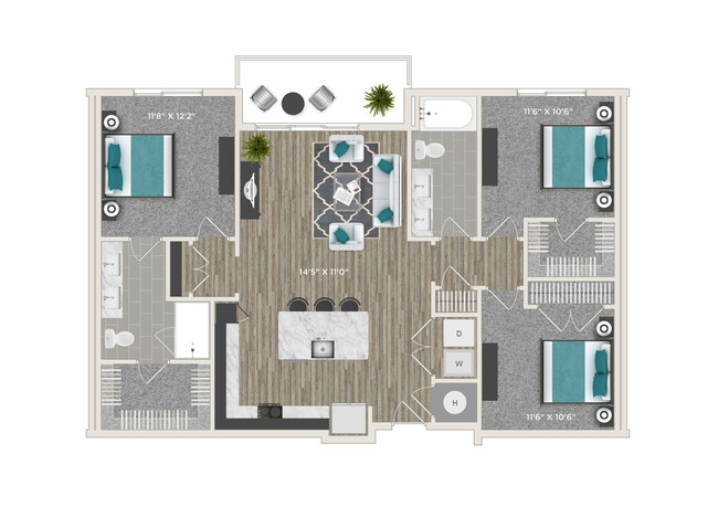 Floorplan - The Abbey