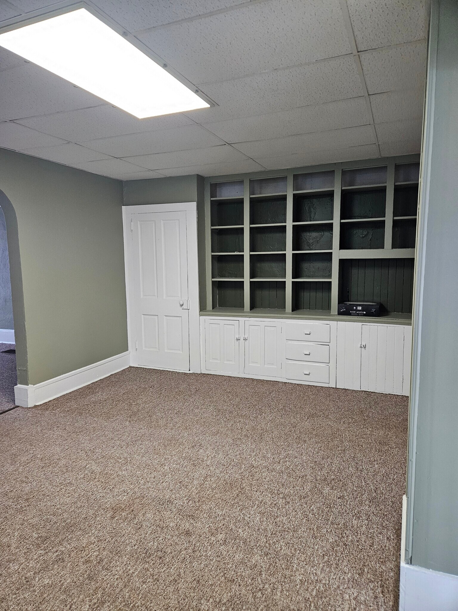 dining area shelving - 426 W Front St