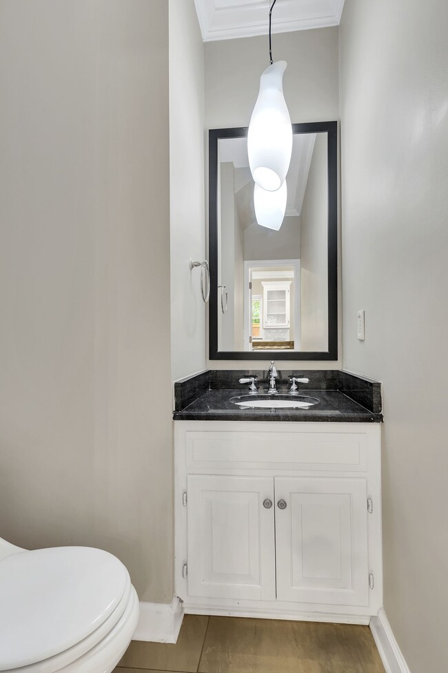 Powder Room on the main floor. - 153B Woodmont Blvd