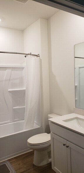 Bathroom on main level - 208 Overton Dr
