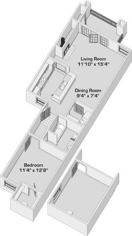 Floorplan - Tonti Lakeside