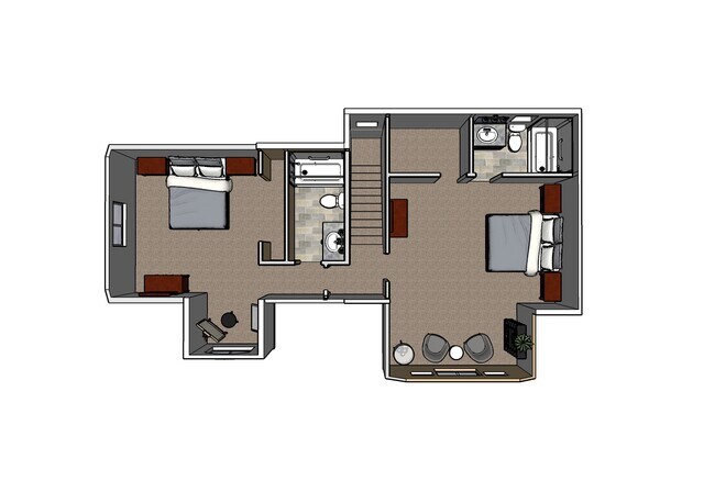 Upper level, 3 bedroom home - Lavender Village