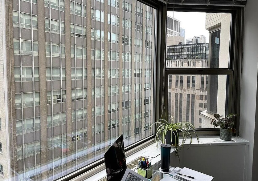 Living window view - 535 N Michigan Ave