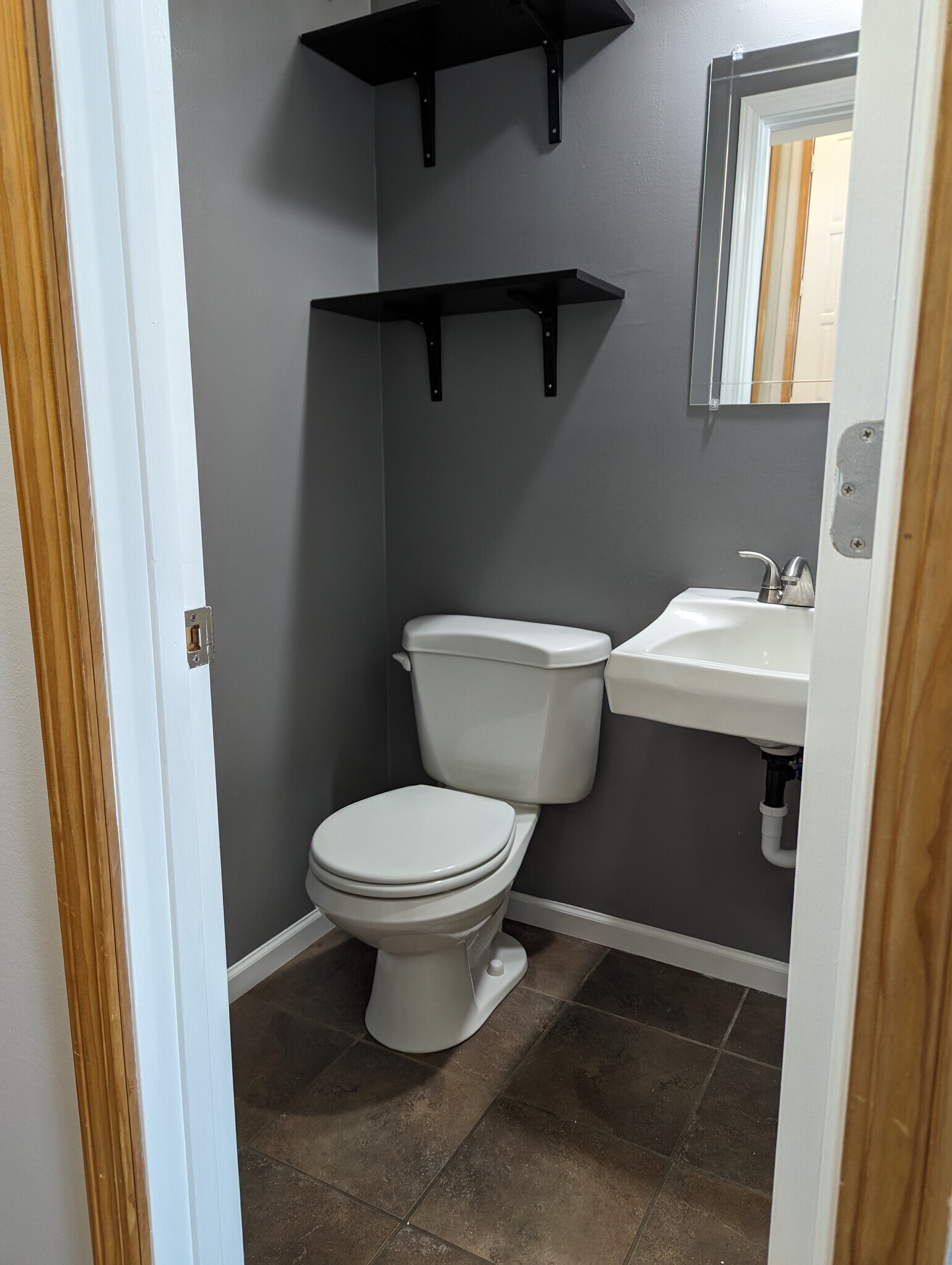 Lower floor powder room - 1112 E 145th St