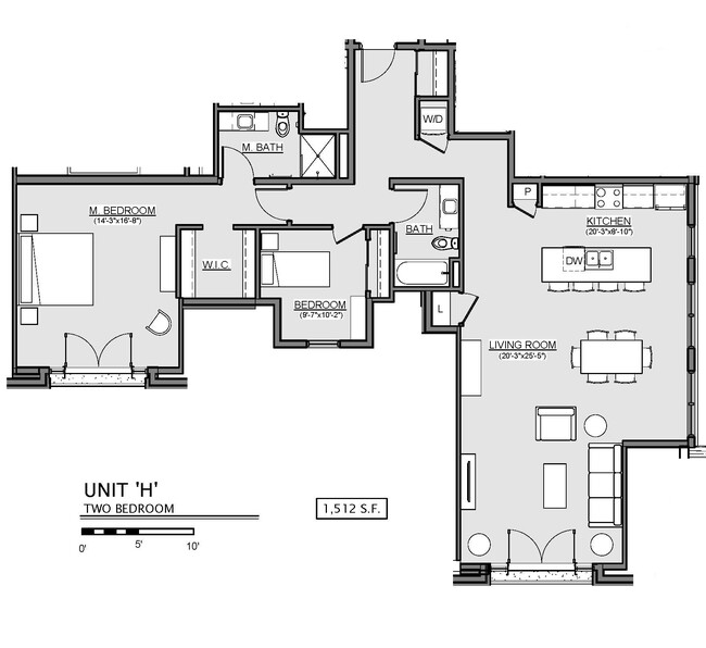 Floorplan - One Marquette Place