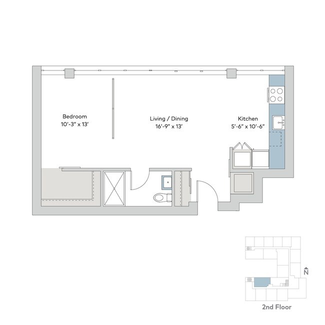 Floorplan - Interstate Flats