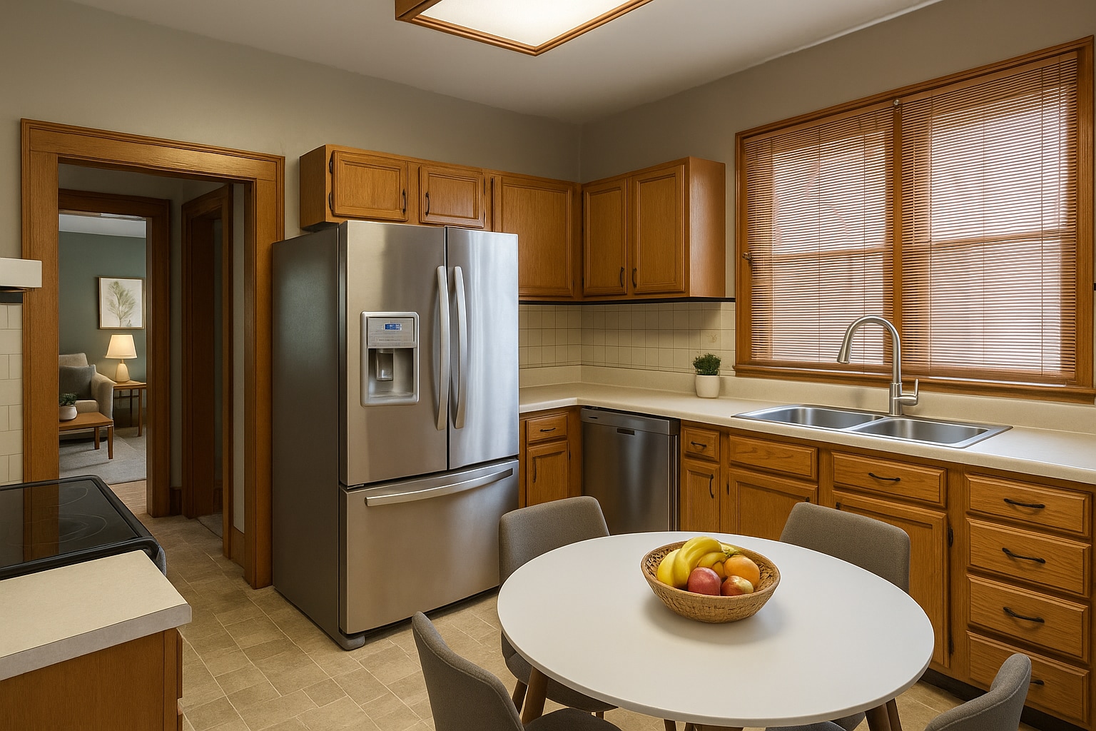 AI generated example. Not furnished yet. - 317 N High St