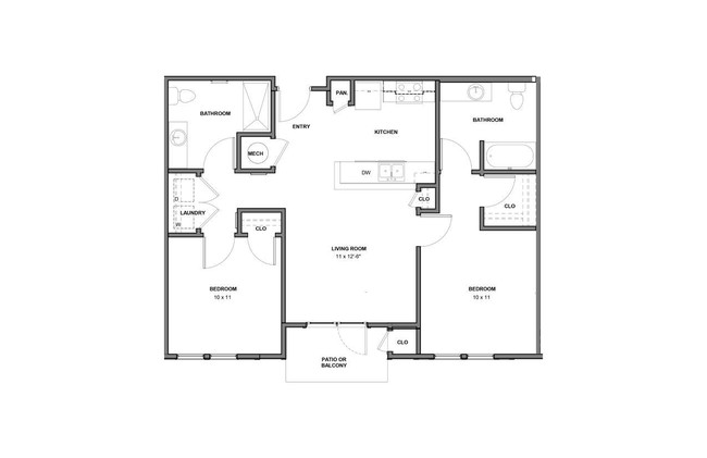 Floorplan - Liberty Manor - Active Senior 55+