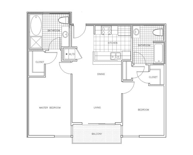 Venezia 2x2 floor plan PR SM Venezia LLC - PR SM Venezia LLC