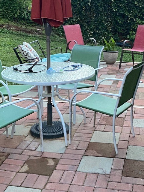 Patio in Fenced Back Yard - 2506 Brandon Avenue