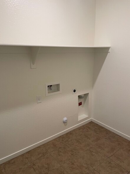 Laundry room with electric or gas option. - 21335 West Granada Road