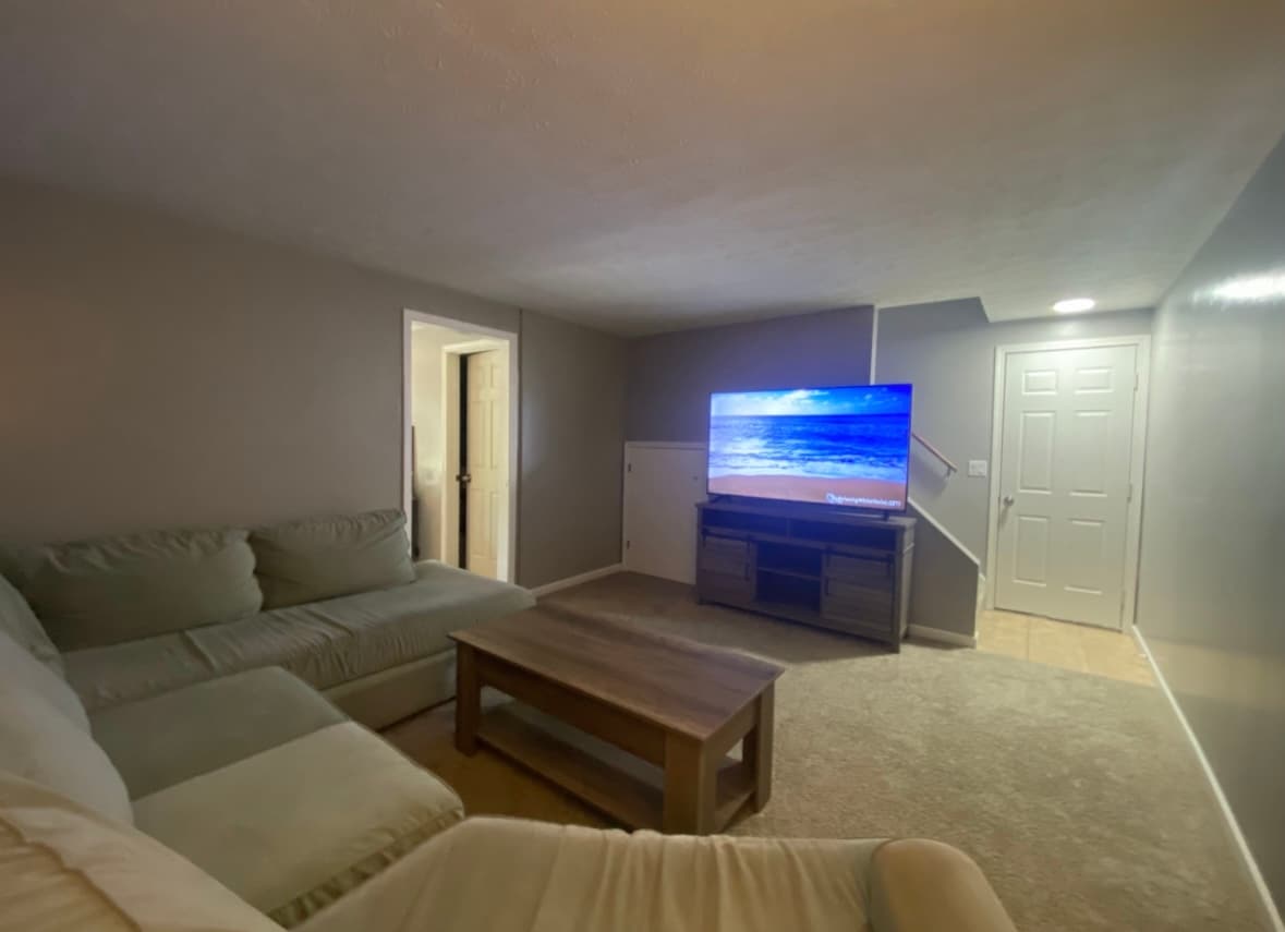 Lower level living room - 3123 Thornton St NW
