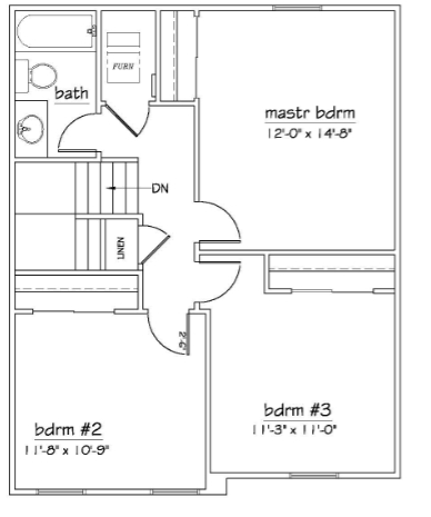 Second Floor Plan - Concord Station