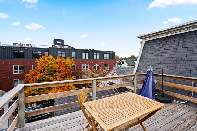 views from private deck - 34 Pine St