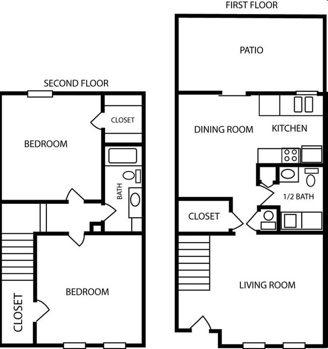2BR/1.5BA - Stonecrest Mill