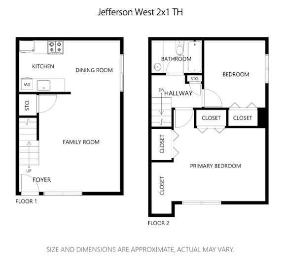 Floorplan - Jefferson West