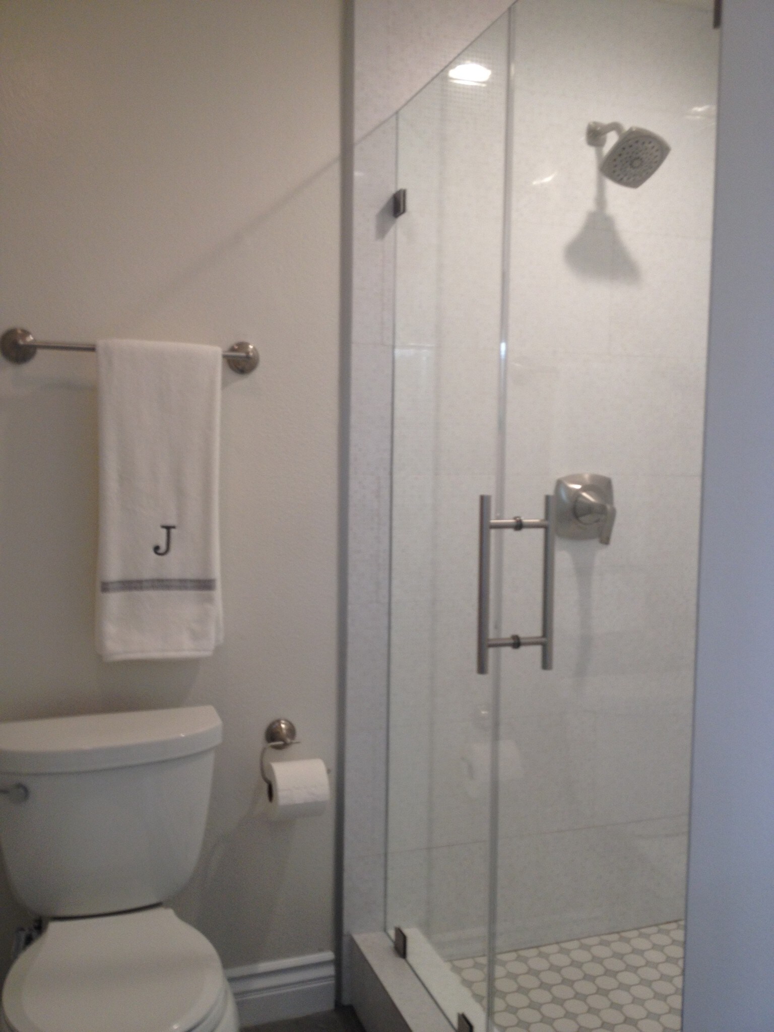 frameless shower door - 14572 Dickens St