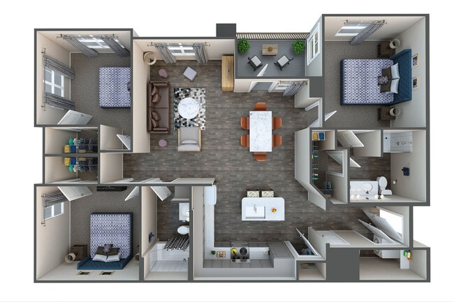 Floorplan - The Woodford on Mockingbird
