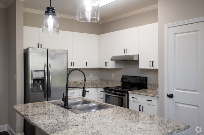 2BR,2BA - 1,060SF - Kitchen - McDowell Creek Court