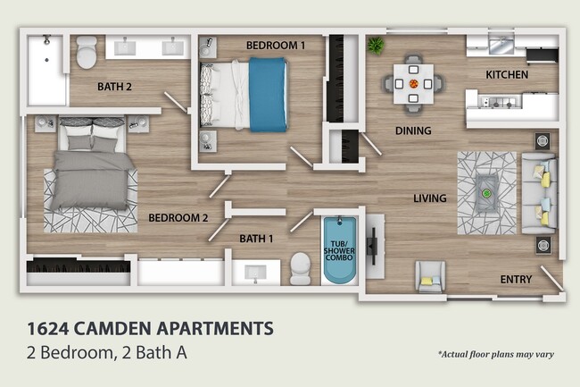 Floorplan - Camden Avenue