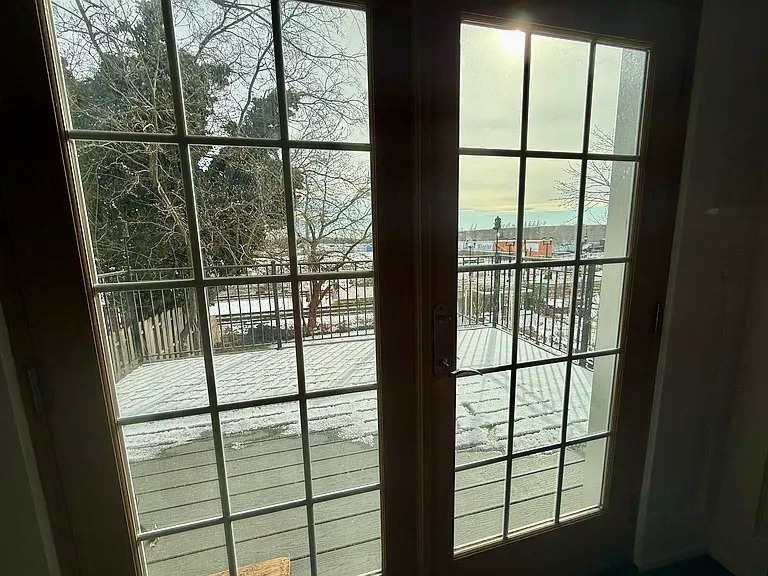 French door from kitchen to Deck - 388 Princeton Ave