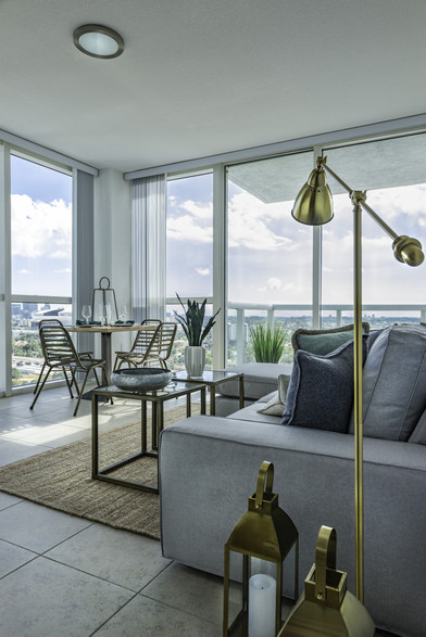 LIVING ROOM - Pier 19 Residences and Marina