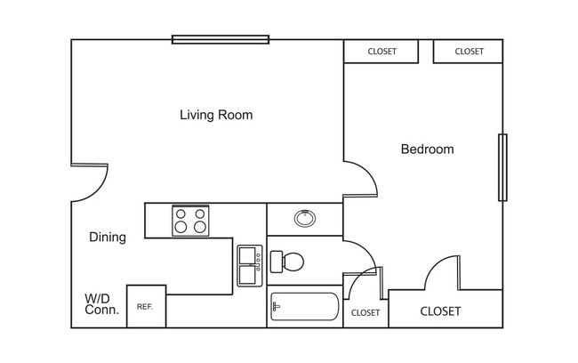 Parkdale 1x1 - Ridge & Parkdale Apartments