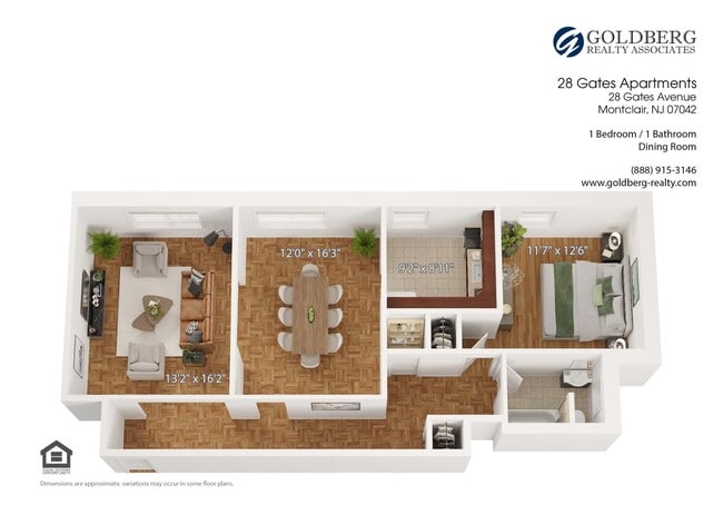 Floorplan - 28 Gates Avenue Apartments