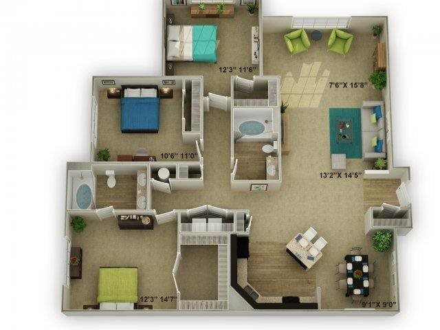 Floorplan - Legends at Chatham