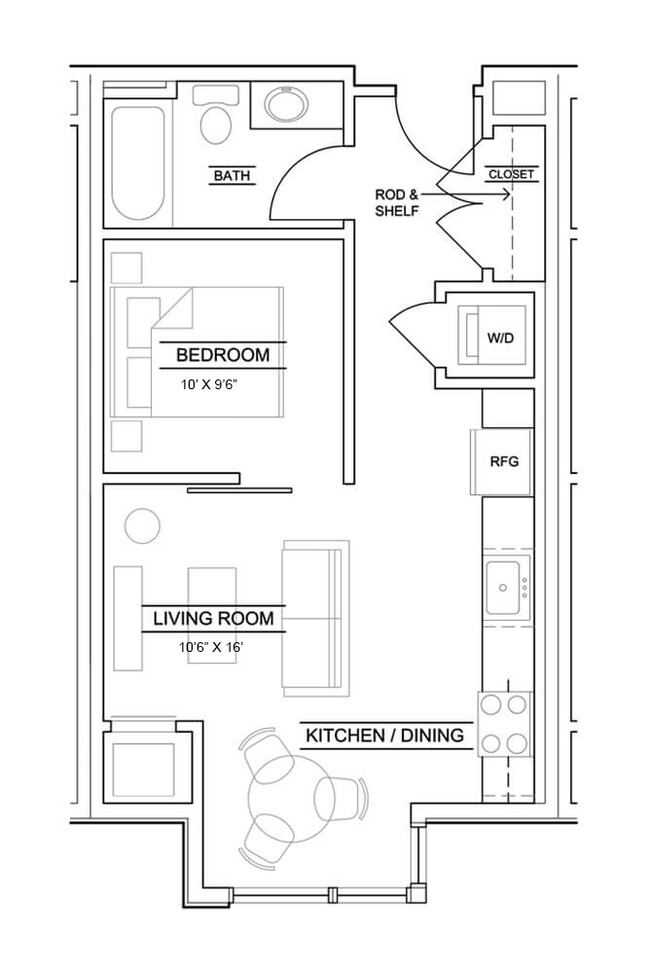 Floorplan - The Quentin