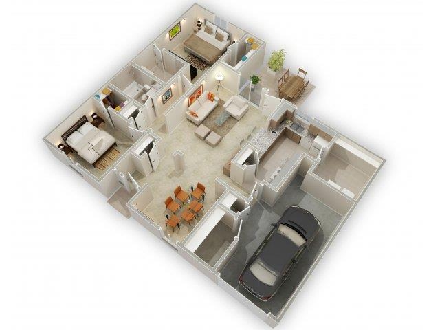 Floorplan - Raeford Fields