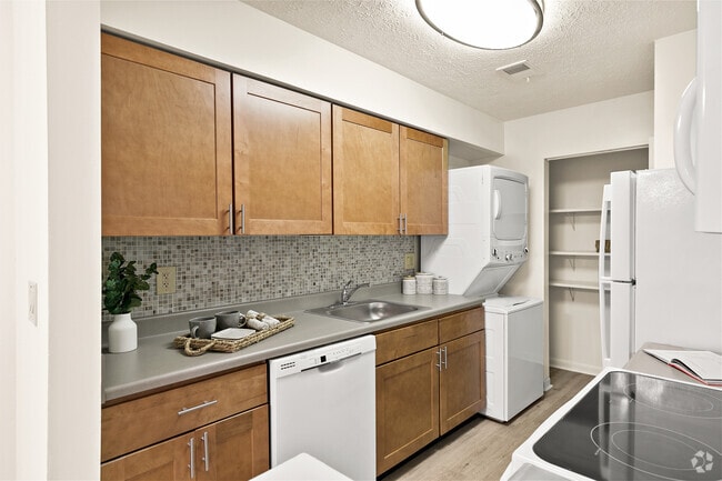 Contemporary Kitchen Style- Shown in a 2-Bedroom Floor Plan