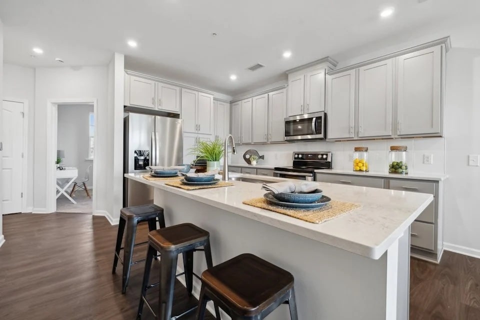 Kitchen Staged - 4455 Reed Creek Dr