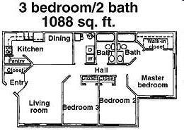 3BR/2BA - Heather Estates