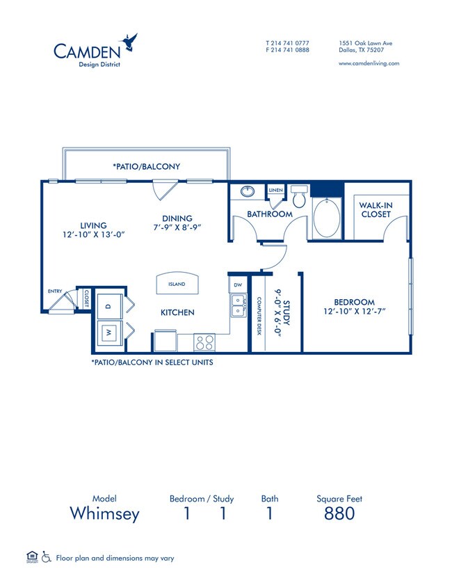 Floorplan - Camden Design District