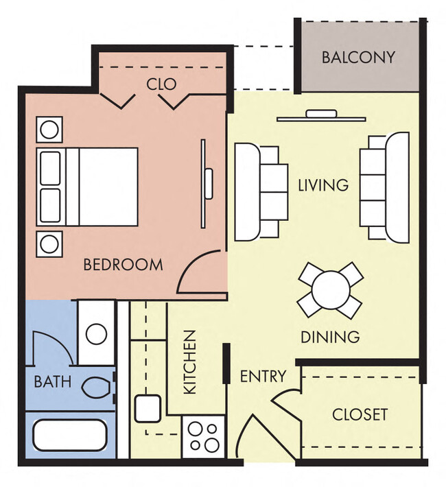 Floorplan - Episcopal Catholic Apartments