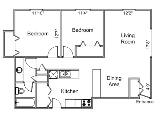 Floorplan - 2406 Calypso Rd