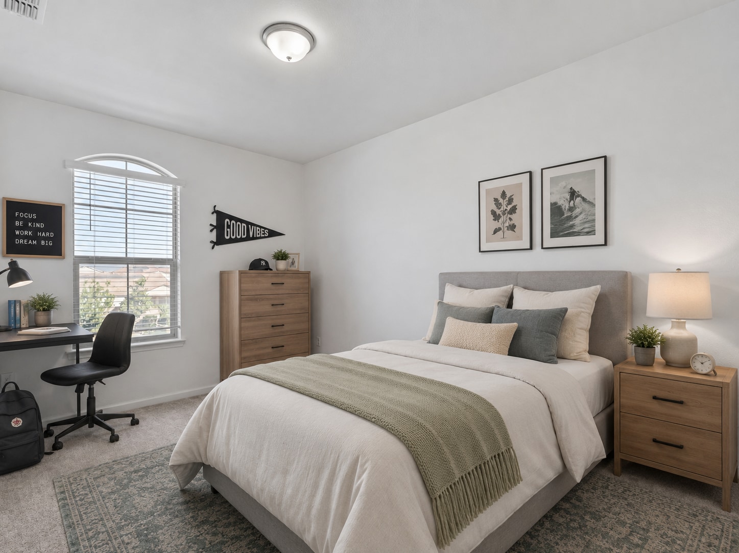Guest bedroom upstairs - 7514 Clear Lake Aly