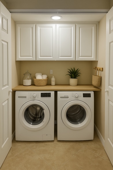 Laundry area (virtual staging-washer dryer not included) - 3429 Legato Ct